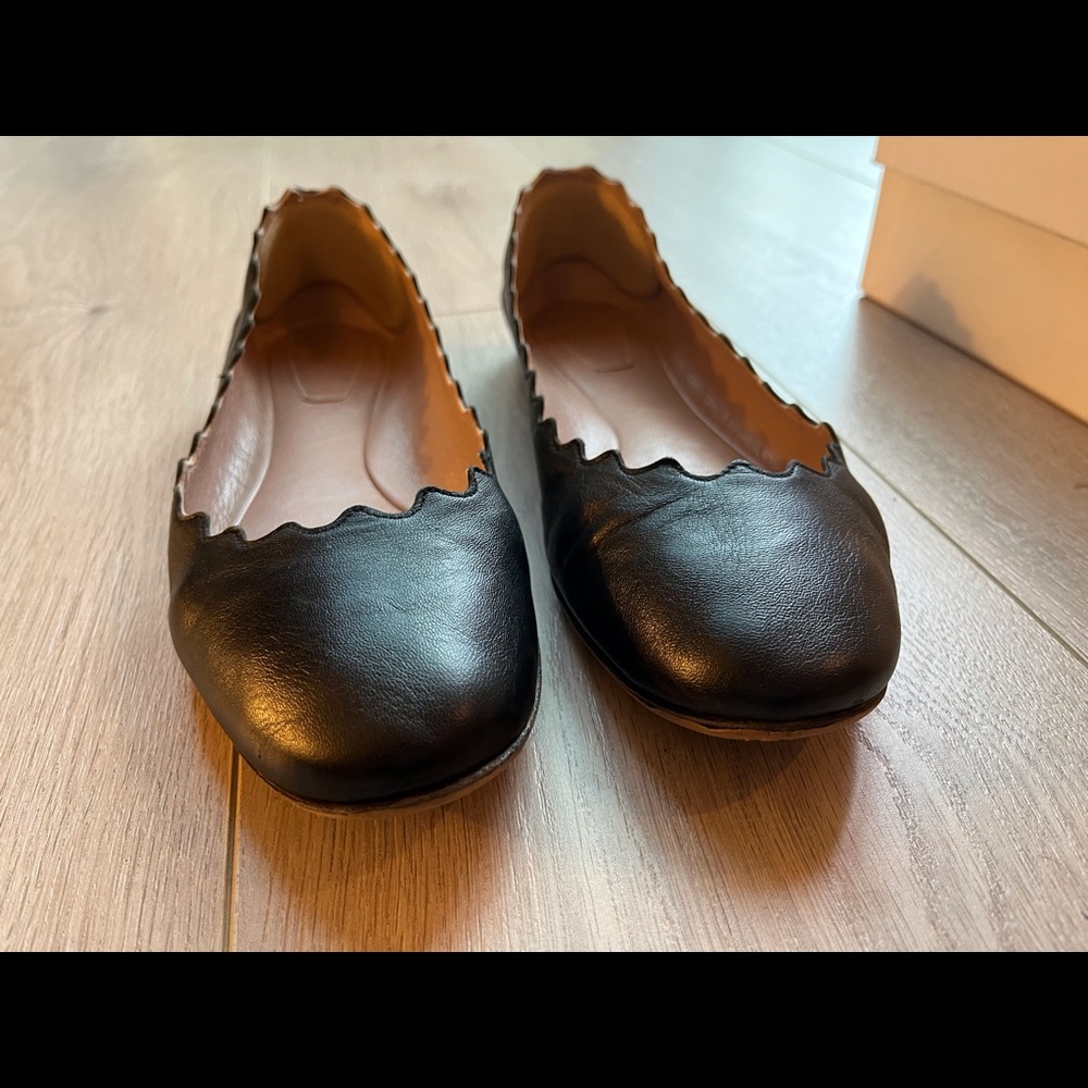 Chloe Scalloped Lauren Ballerina